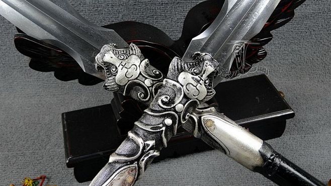 龙泉剑宝剑霸王枪银虎红缨枪子龙枪影视道具短兵器未开刃淘宝网