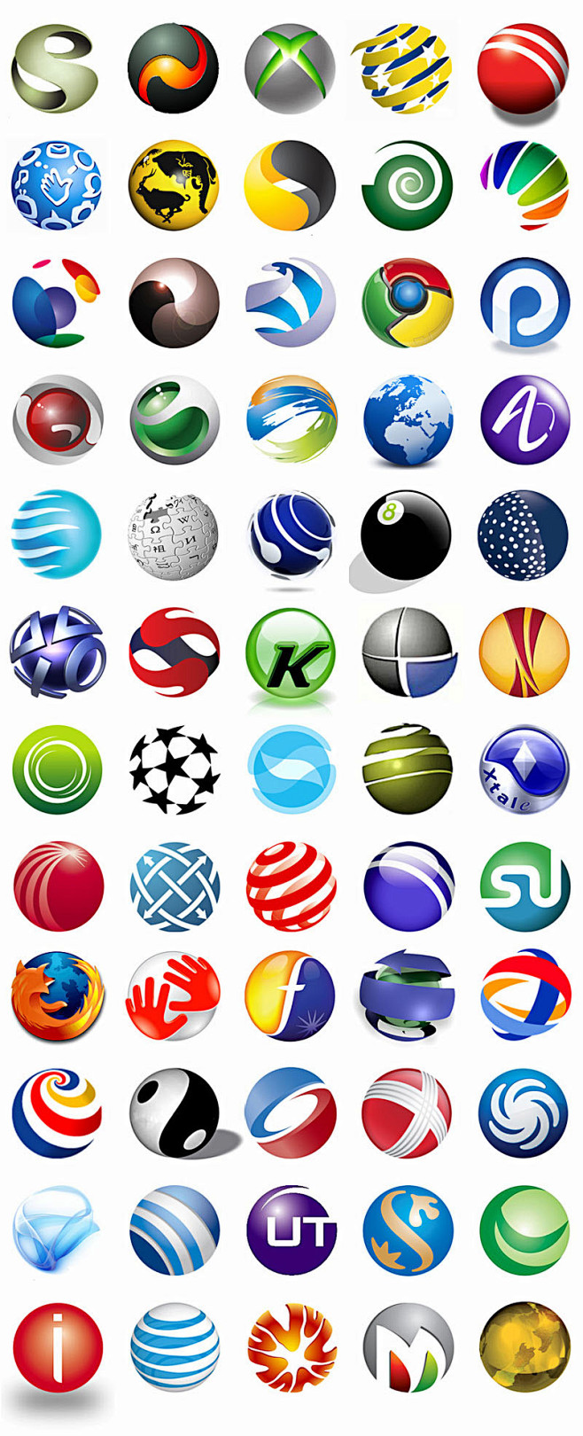 企业logo球体标志