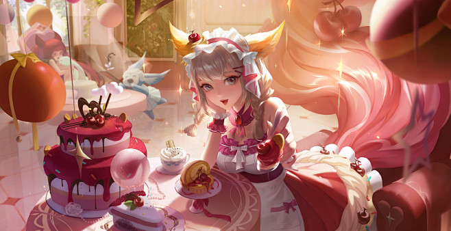 妲己–女仆咖啡樱桃雪顶