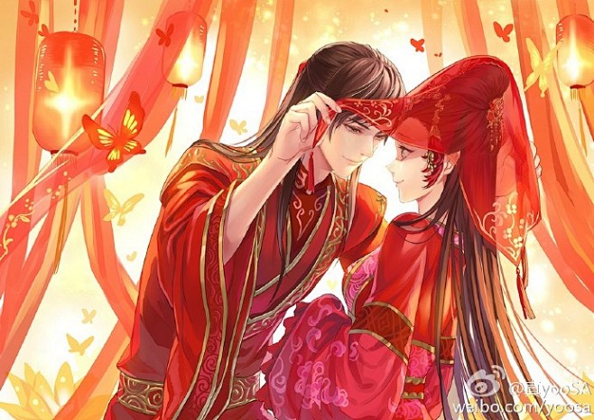 微微一笑很倾城上次的那张洞房的大图贺一下剧开播太迟到了剧里的装备