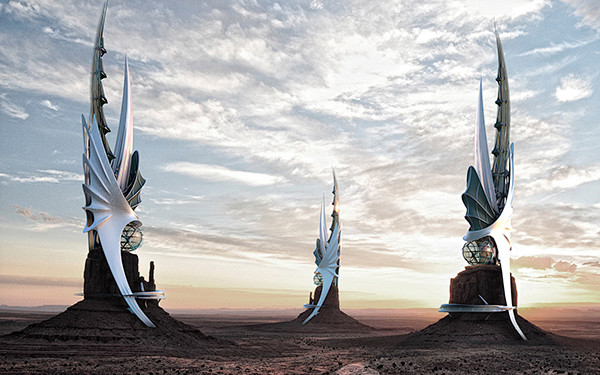 建筑设计把外星球地球化吧