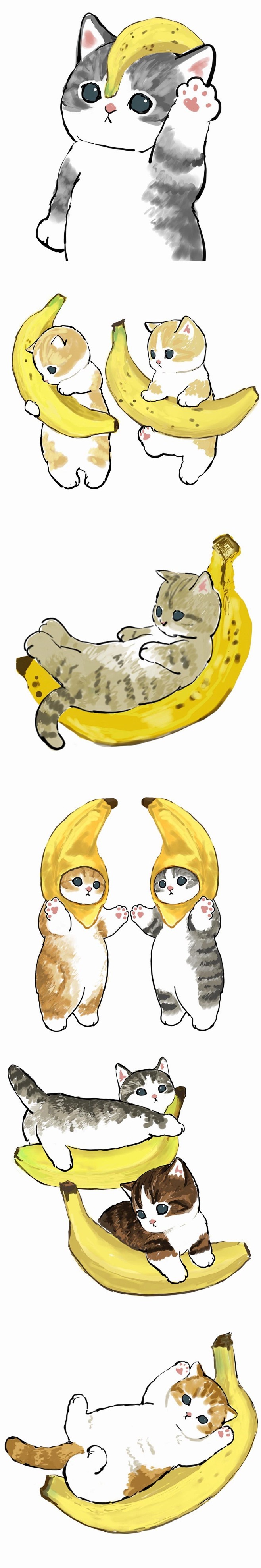 猫咪插画画师mofusand