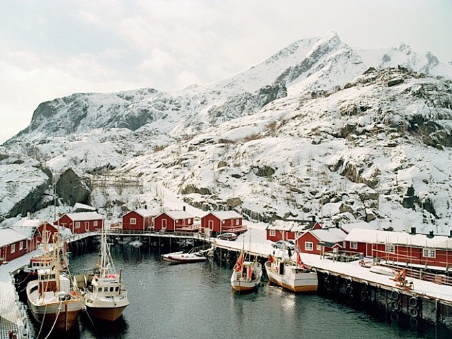白令海峡捕鱼生活