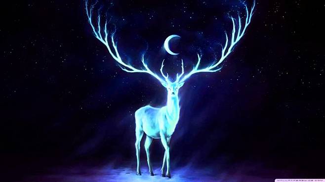 鹿电脑桌面壁纸背景图片cg插画电影剧照史诗音乐专辑封面震撼大气