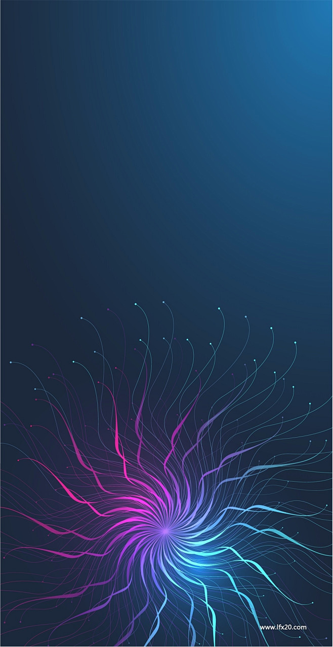 高端科技感未来信息电子商务背景