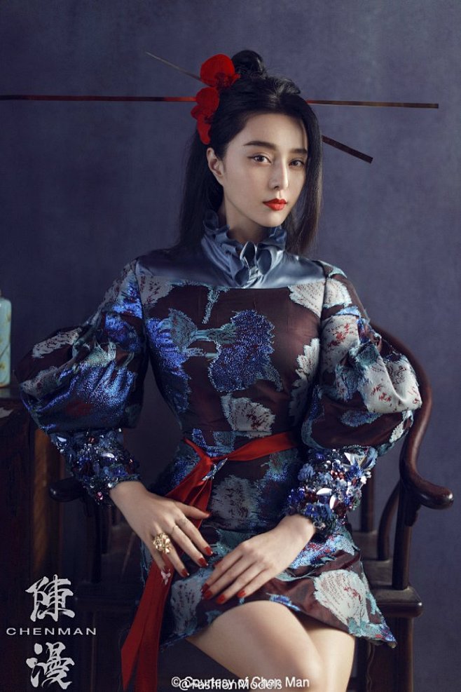 范冰冰受邀登上时尚芭莎30周年刊封面诠释古典东方美摄影陈漫chenman