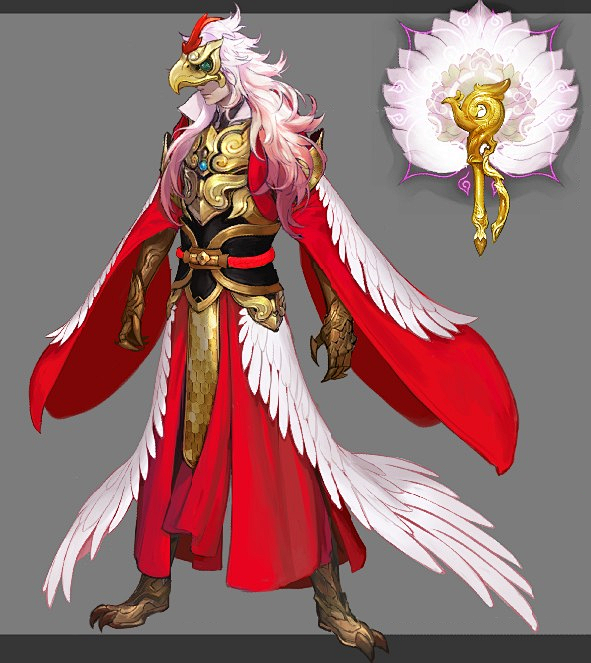 天下3官方论坛2017鸡年元魂珠昴日星官原画抢先看