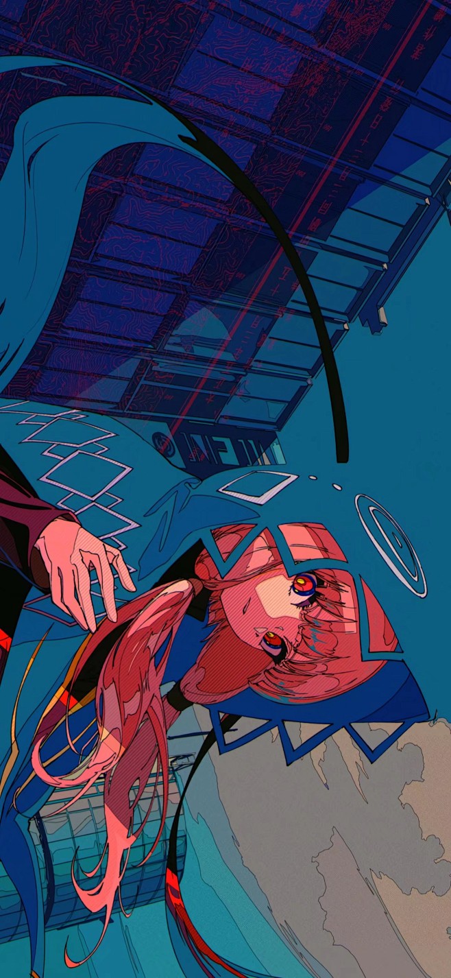 画师焦茶笔下的画风做壁纸真的好好看