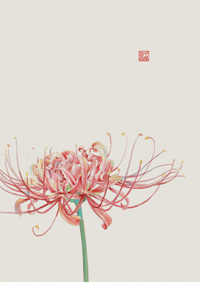 17:17:30彼岸花1水彩呵哈大王该采集也在以下画板加载更多