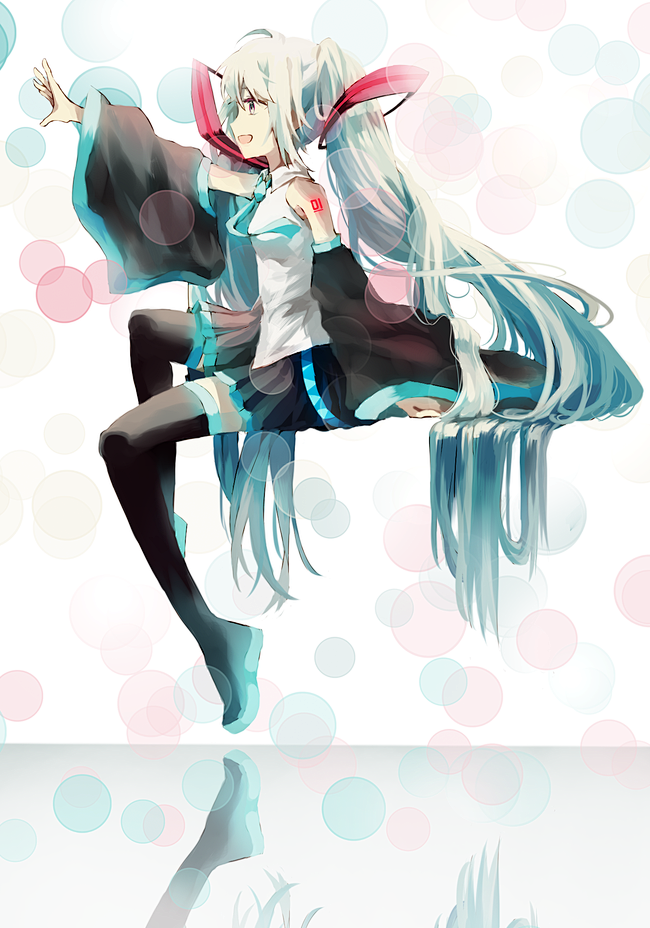 vocaloid初音未來同人圖插畫壁紙miku半次元第一中文cos繪畫小說社區