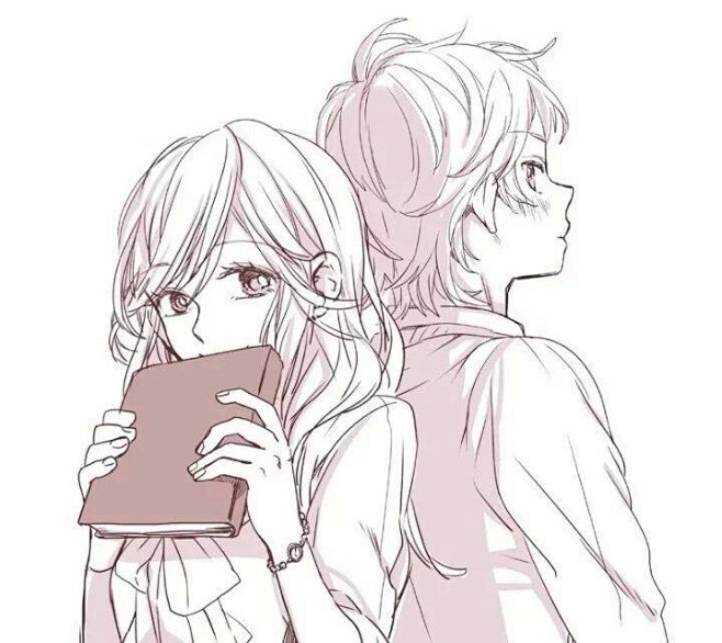 动漫情侣#二次元##治愈系#say you, say me九尘九该采集也在以下画板