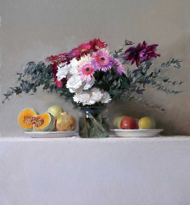 西班牙粉画大师felipesantamans绘画作品静物篇