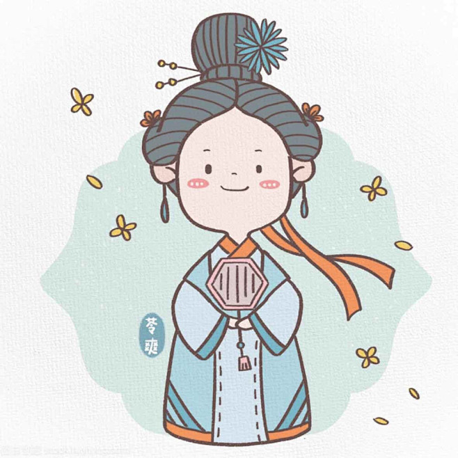 古风小女孩