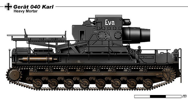 卡尔600mm臼炮夏娃
