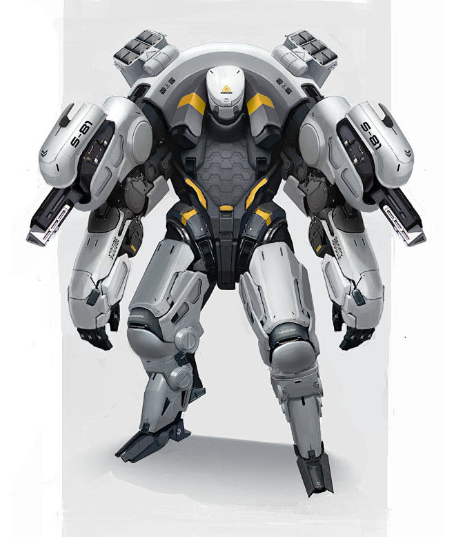 机械机器人机甲作品编号465219高清cg插画原画下载千画网