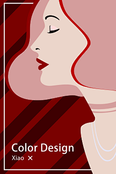 27-同类色-海报练习