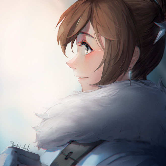 2017042703守望先锋小美mei练习插画pandeawork