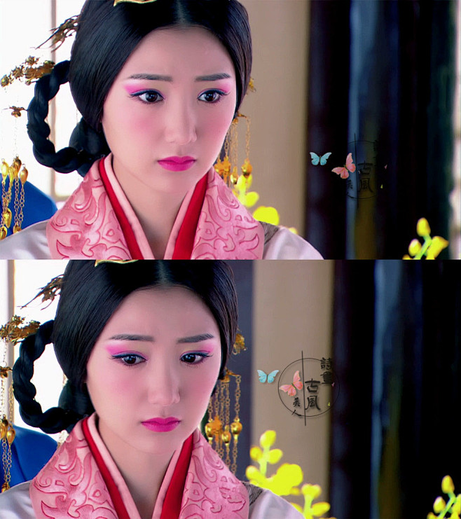 大汉情缘之云中歌上官小妹蛮喜欢小妹的很让人心疼的一角色就是妆容有