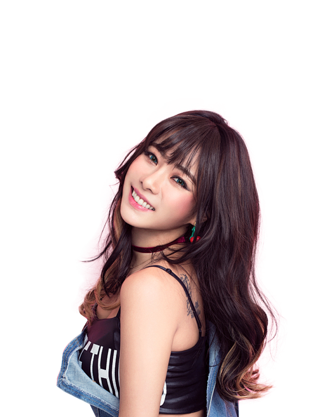 美女模特亚洲人物素材png时尚人物青春少女模特人物