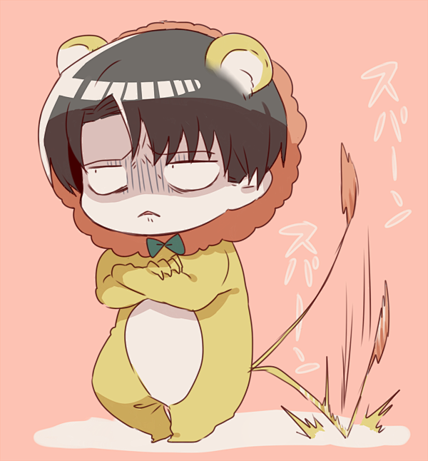 14:06:27进击的巨人  利威尔·阿克曼  兵长q版不吃啊不吃该采集也在