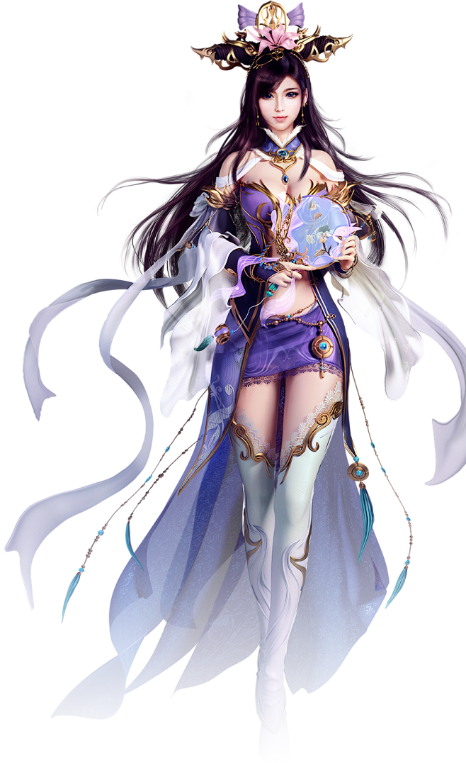 古风角色原画png龙门虎将ce906