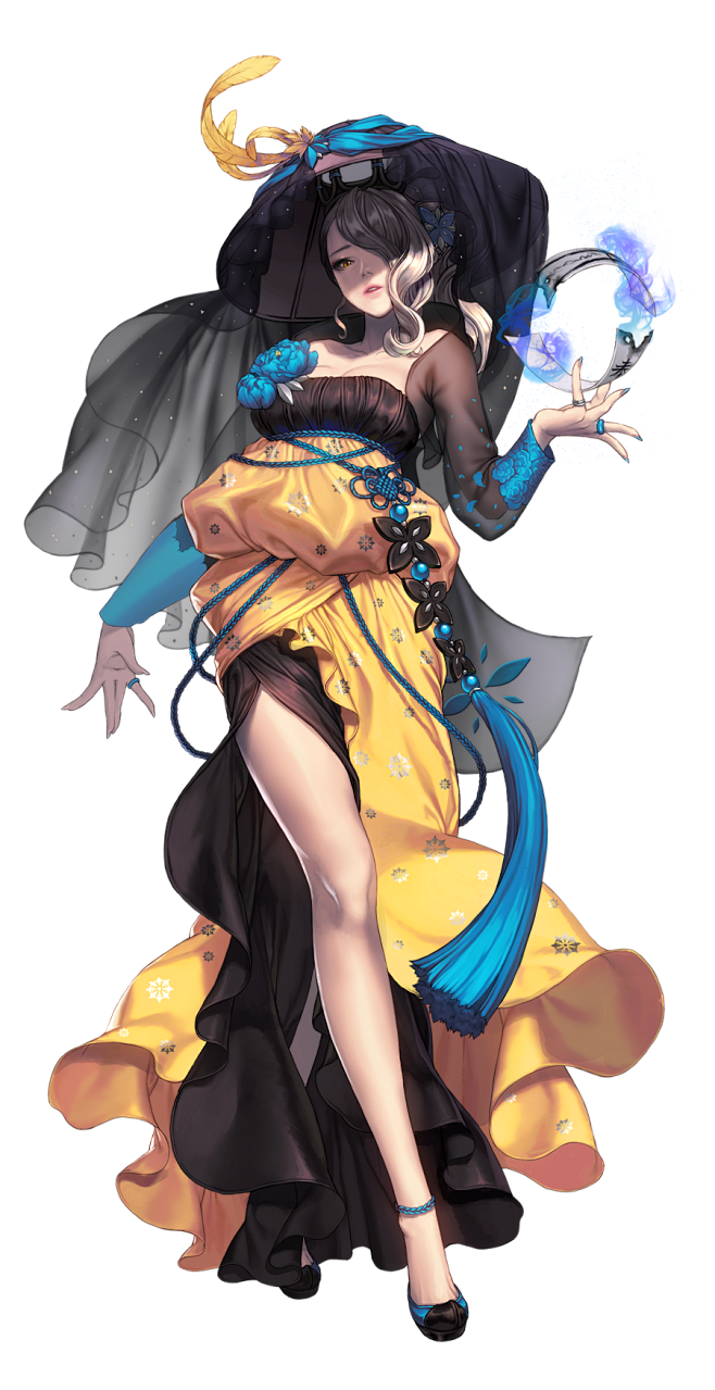 唯美人设插画人人小站