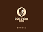 老约翰品牌设计/人物标志设计/餐厅logo设计/酒店标志