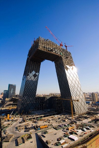 中央电视台建筑图片