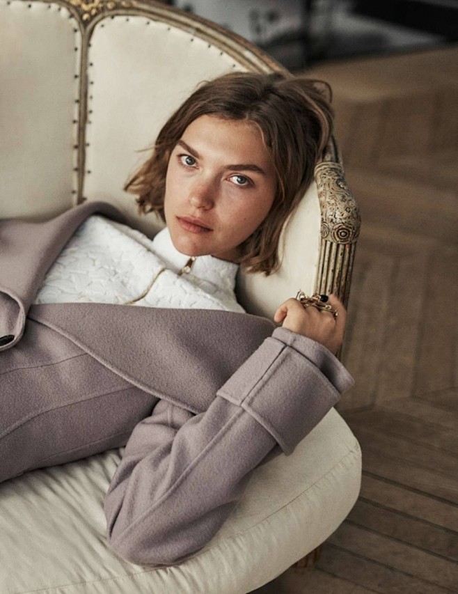 法国版elle2016八月刊时尚大片模特arizonamuse摄影steve