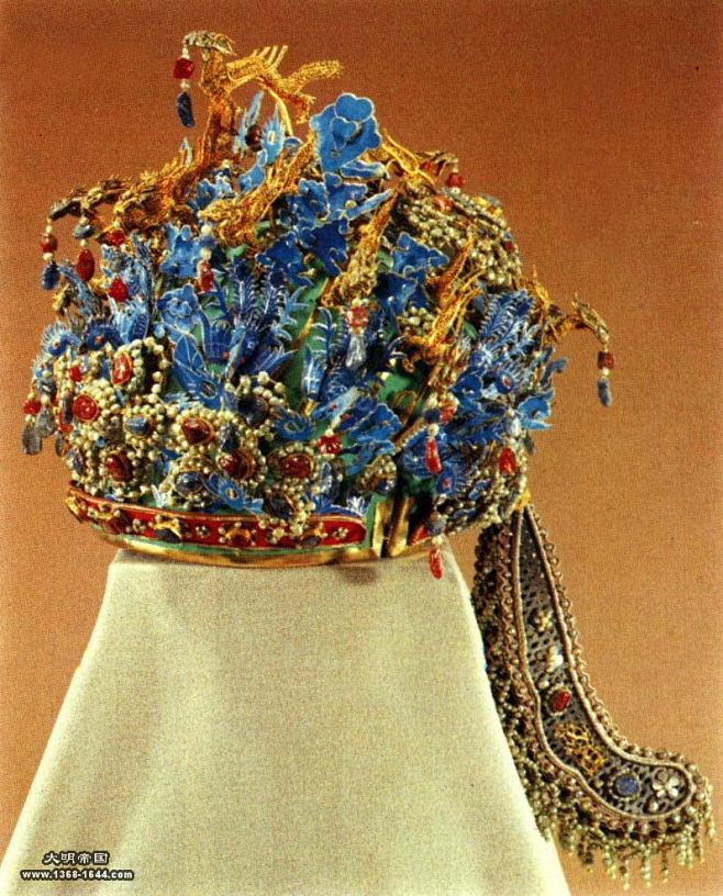 孝靖皇后十二龙九凤冠