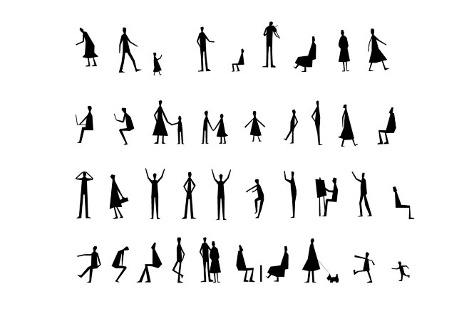 2d妹岛人物su模型