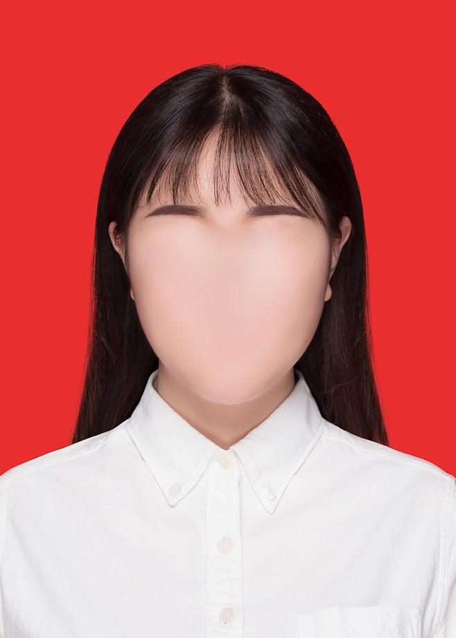 证件照素材五官眉毛素材五官素材0头发女