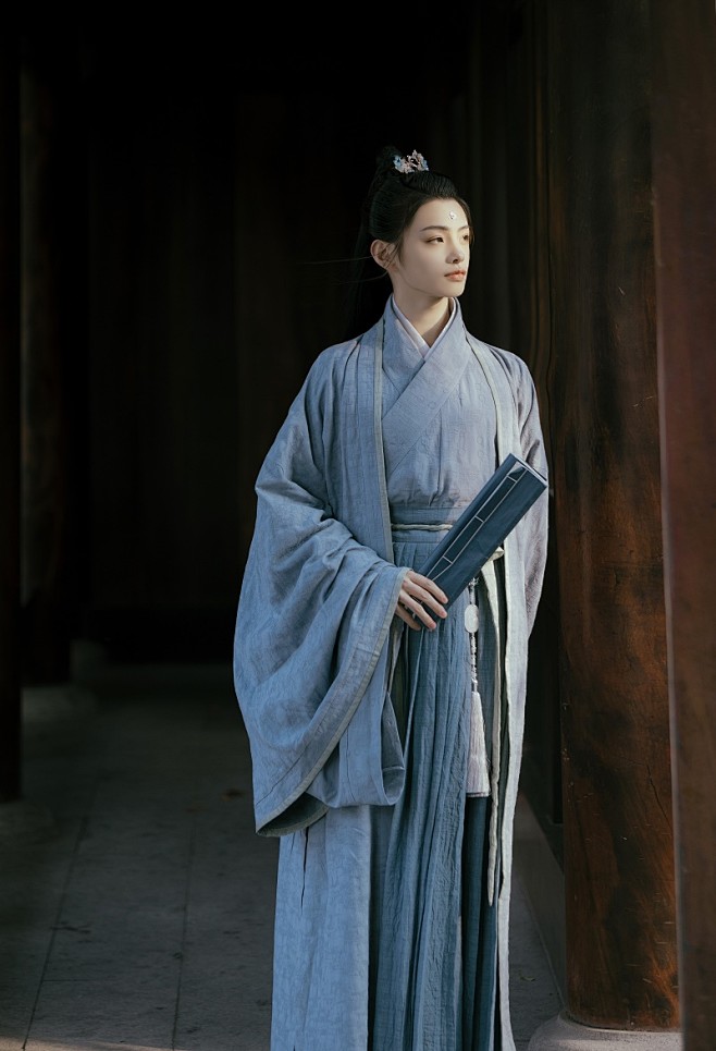 挽纱坊汉服大氅襦裙男款女款渡江云系列倾川淘宝网