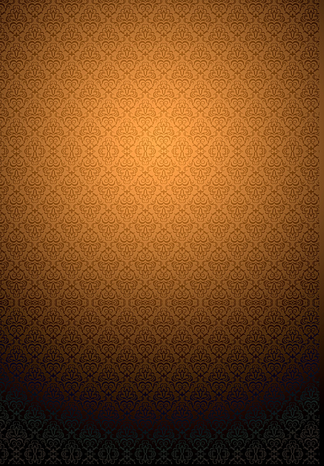 暗金花纹背景