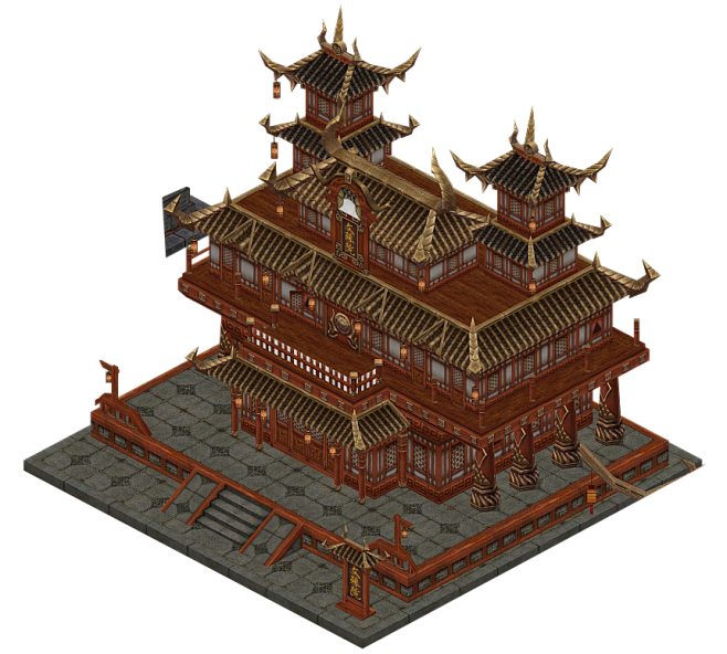 古风建筑单体设计26
