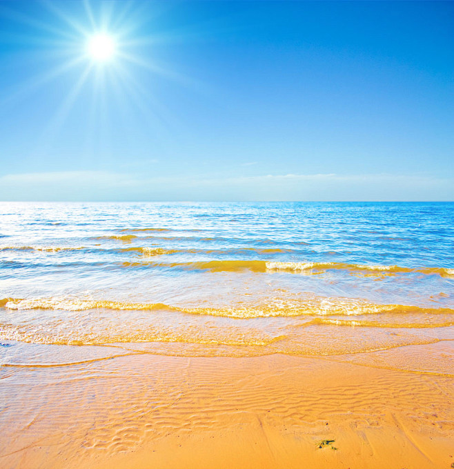 图片,图片素材,高清图片,竖构图,太阳,阳光,光线,光芒,风景,大海