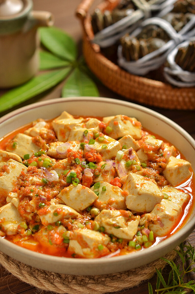蟹黄豆腐