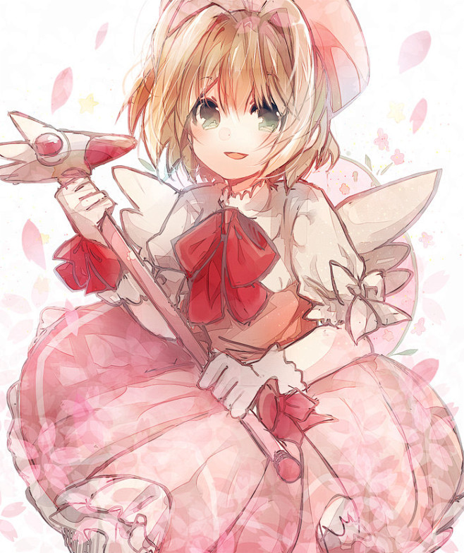百变小樱/魔法少女樱/翼年代记/初代/木之本樱[pixiv/p站 侵删]