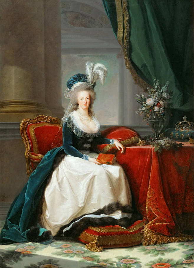 18世纪法国女画家elisabethvigeelebrun的肖像作品她1779年开始为王后