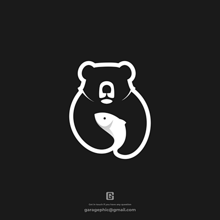 芝士大叔的花园采集于2022-02-17 17:12:58熊标志logo芝士大叔的花园