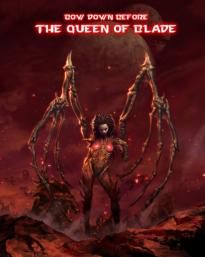 星际争霸2刀锋女王