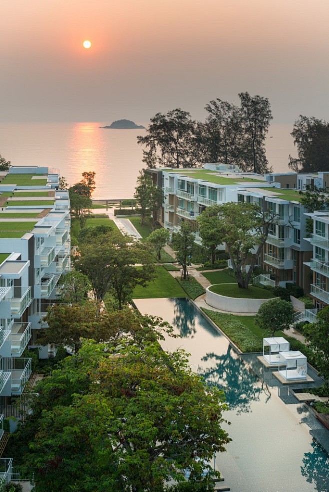 泰国华欣度假式公寓住宅l49–mooool木藕设计网