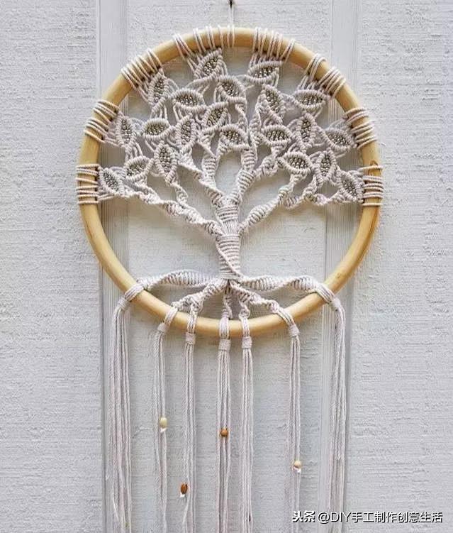 编绳绳子这样编了挂起来简直太有创意太美了忍不住想动手