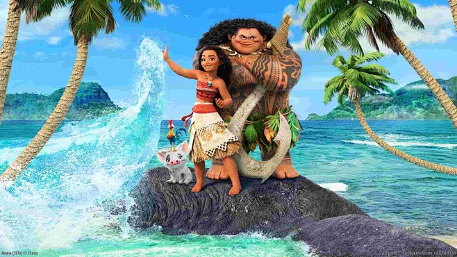 the art of moana #海洋奇缘# 概念设计