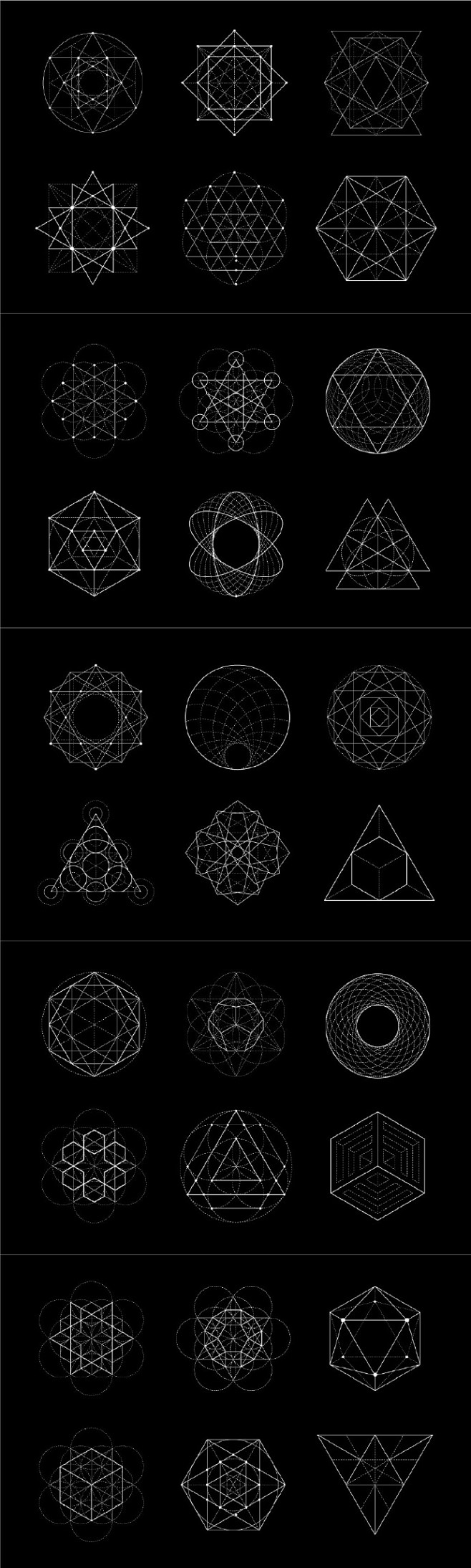 图形还可以充分的运用到logo背景等设计元素中