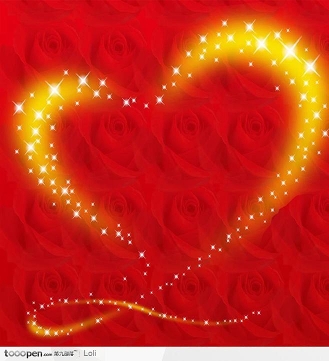 浪漫的心形背景图图片下载现在加入素材公社即可参与传素材送现金活动