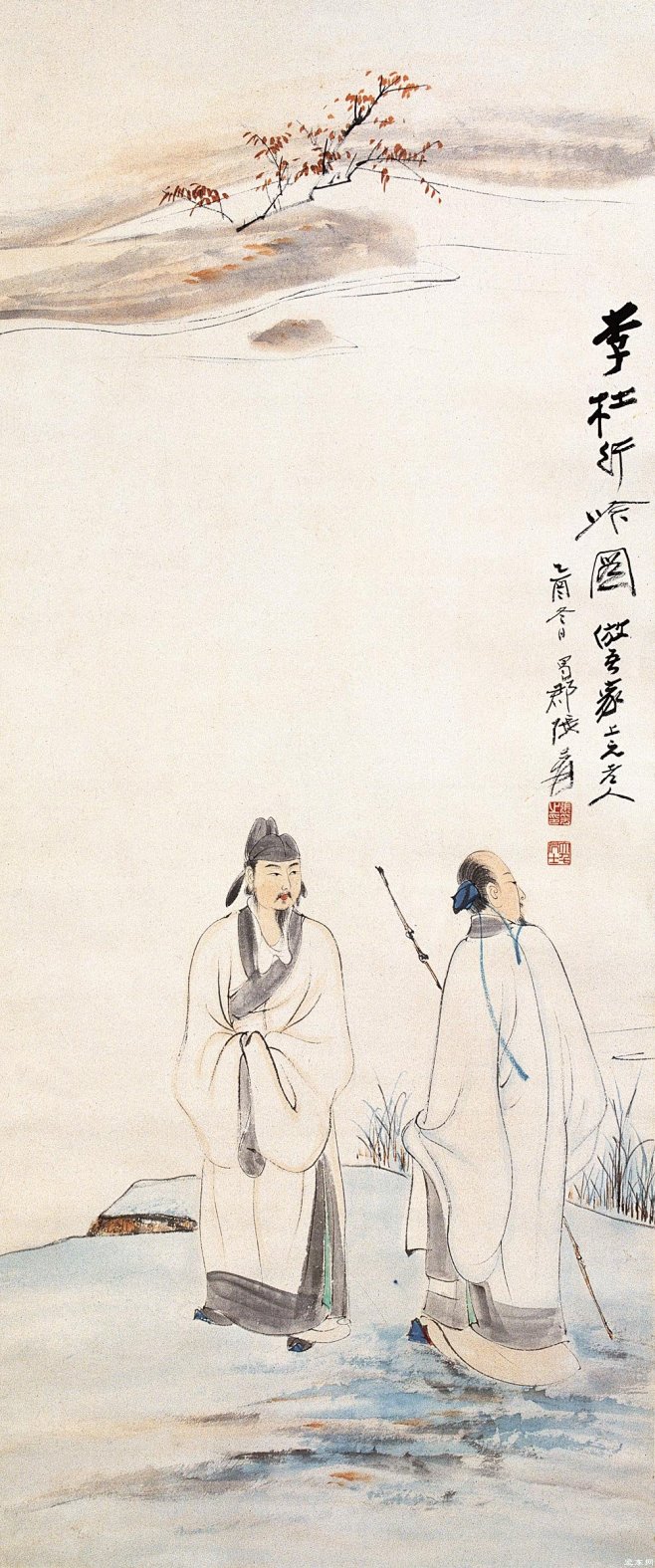 张大千人物画选坚东网