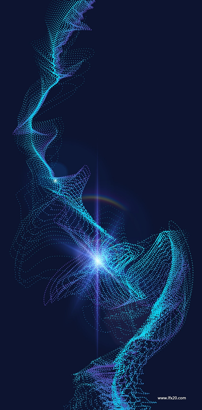 15:21:29科技未来曲线几何图案梦幻光感背景背景纹理啾一下同采自www