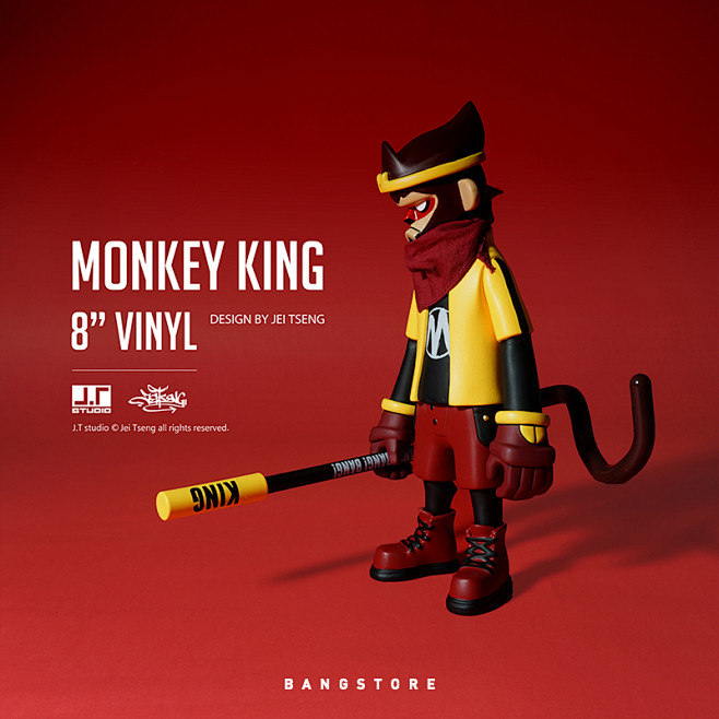 bang预售jtstudiomonkeyking孙悟空美猴王限量潮玩淘宝网