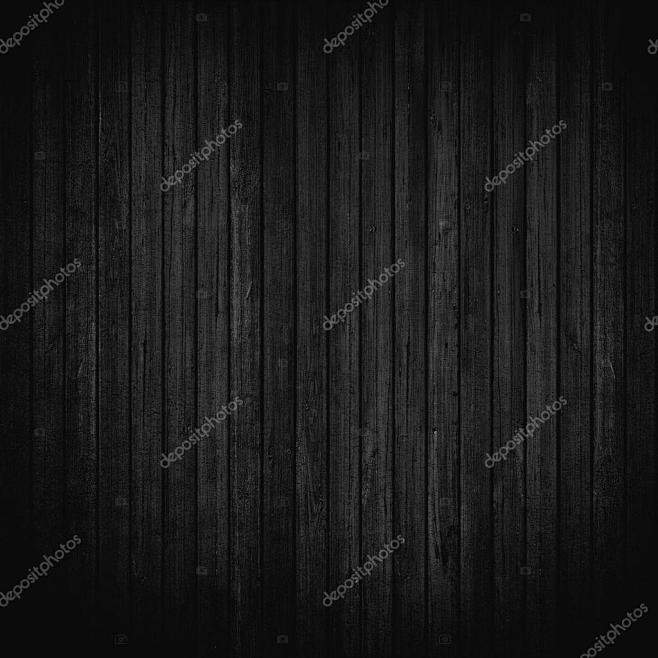 黑色的木墙背景